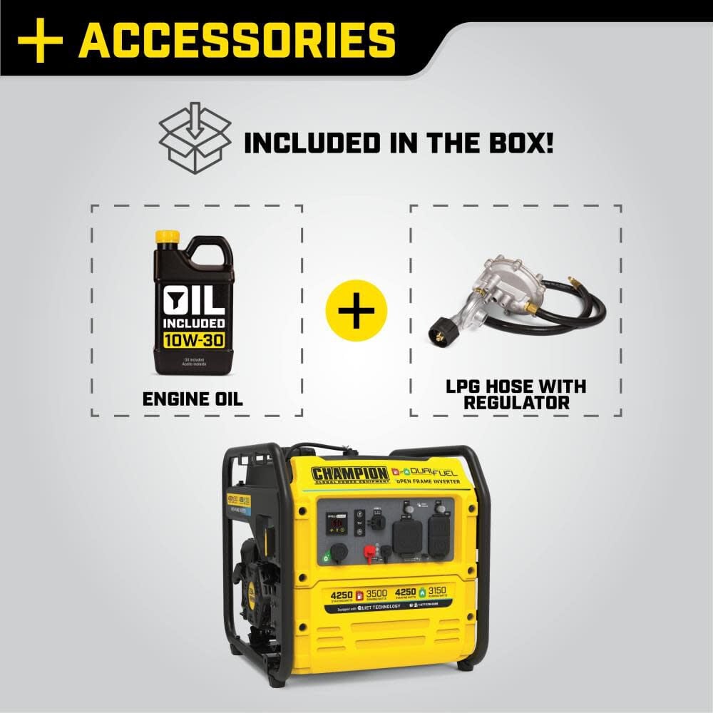 Champion inverter top generator 4000