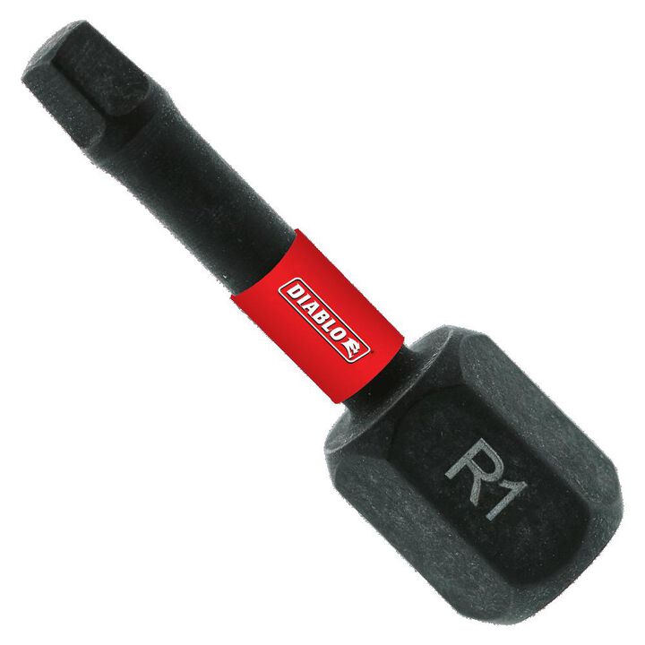 Diablo Tools 1in #1 Square Drive Bits (2-Pack), large image number 1