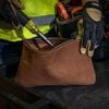 Klein Tools Top-Grain Leather Zipper Bag, small