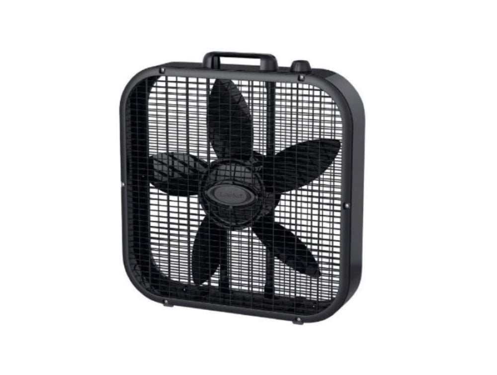 Lasko Lask Box Fan 21 3/4in H X 20in D 3 Speed 6286744