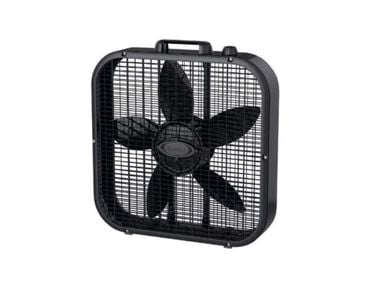 Lasko Lask Box Fan 21 3/4in H X 20in D 3 Speed