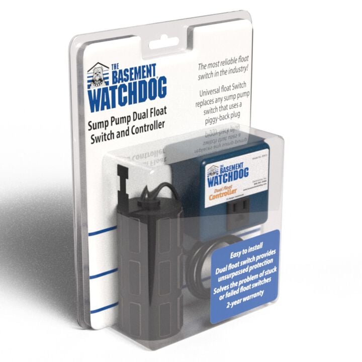 The Basement Watchdog Universal Dual Float Switch with 10 Ft Cord for Sump Pump, large image number 1