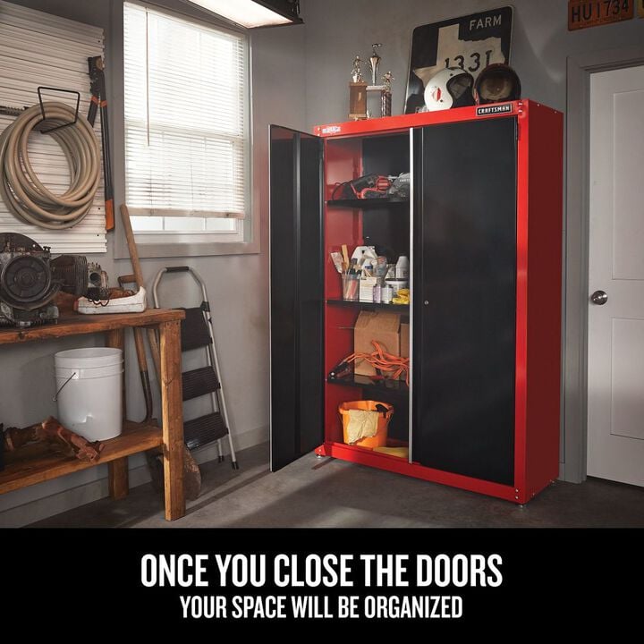 CRAFTSMAN 48 Inch Wide Freestanding Tall Garage Storage Cabinet (2000 Series), large image number 6