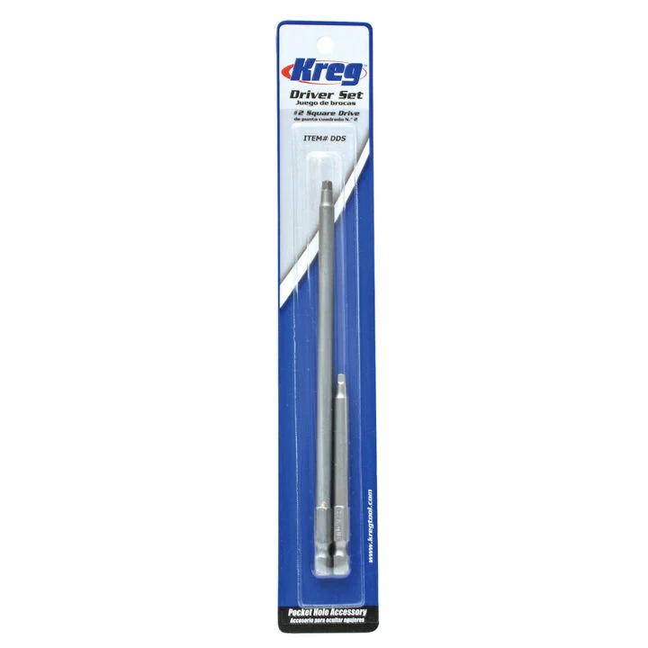 Kreg 6in & 3in DRIVER SET #2 SQUARE