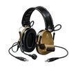 3M PELTOR ComTac V Foldable Dual Lead Standard Dynamic Mic NATO Wiring Coyote Brown MIL/LE Tactical Headset, small