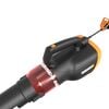 Worx 12-Amp 600-CFM 110-MPH Medium-Duty Corded Electric Leaf Blower, small