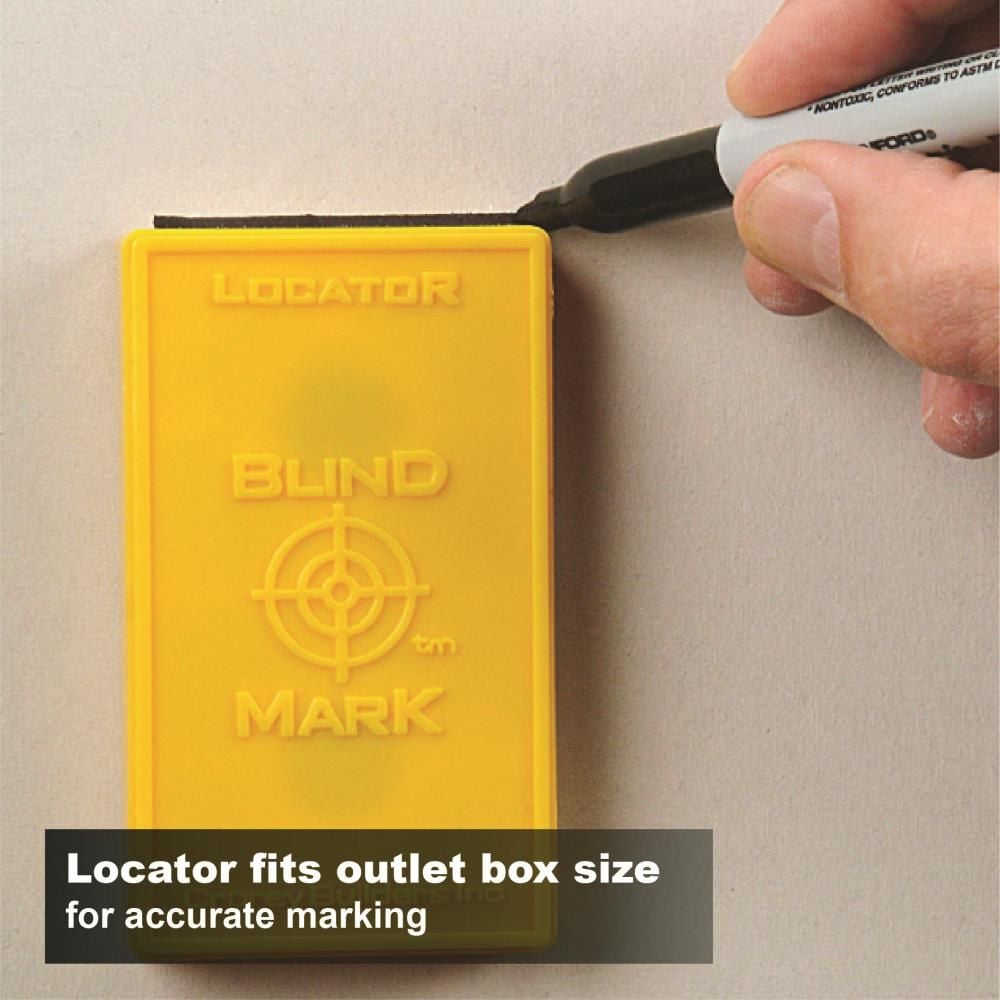Calculated Industries Blind Mark XT Magnetic Drywall Cutout Tool for Single and Multi-Gang Rectangular Electrical Boxes, large image number 4
