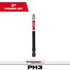 Milwaukee SHOCKWAVE 3-1/2 in. Impact Phillips #3 Power Bit, small image number 1