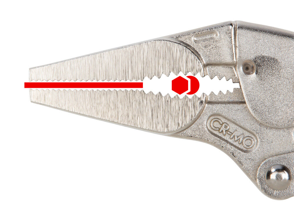Tekton 9 Inch Long Nose Locking Pliers, large image number 4