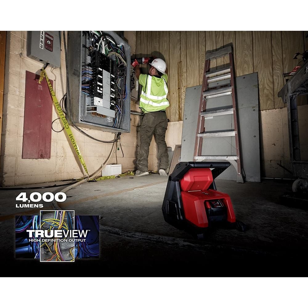Milwaukee M18 ROVER Dual Power Flood Light Bare Tool, large image number 4