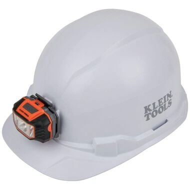Klein Tools Hard Hat Non-vented Cap with Headlamp, large image number 0