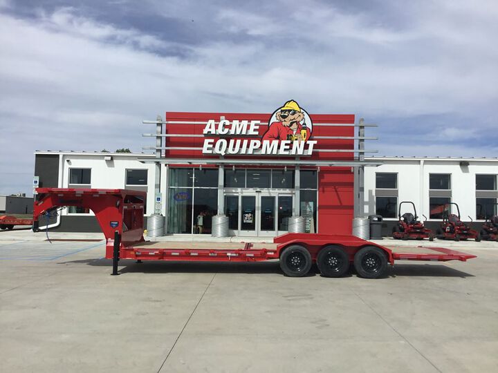 Diamond C HDT 28 Ft Triple Axle Gooseneck Tilt-Bed Trailer, large image number 1