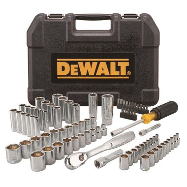 DEWALT 84 Pieces Mechanics Tool Set, large image number 1