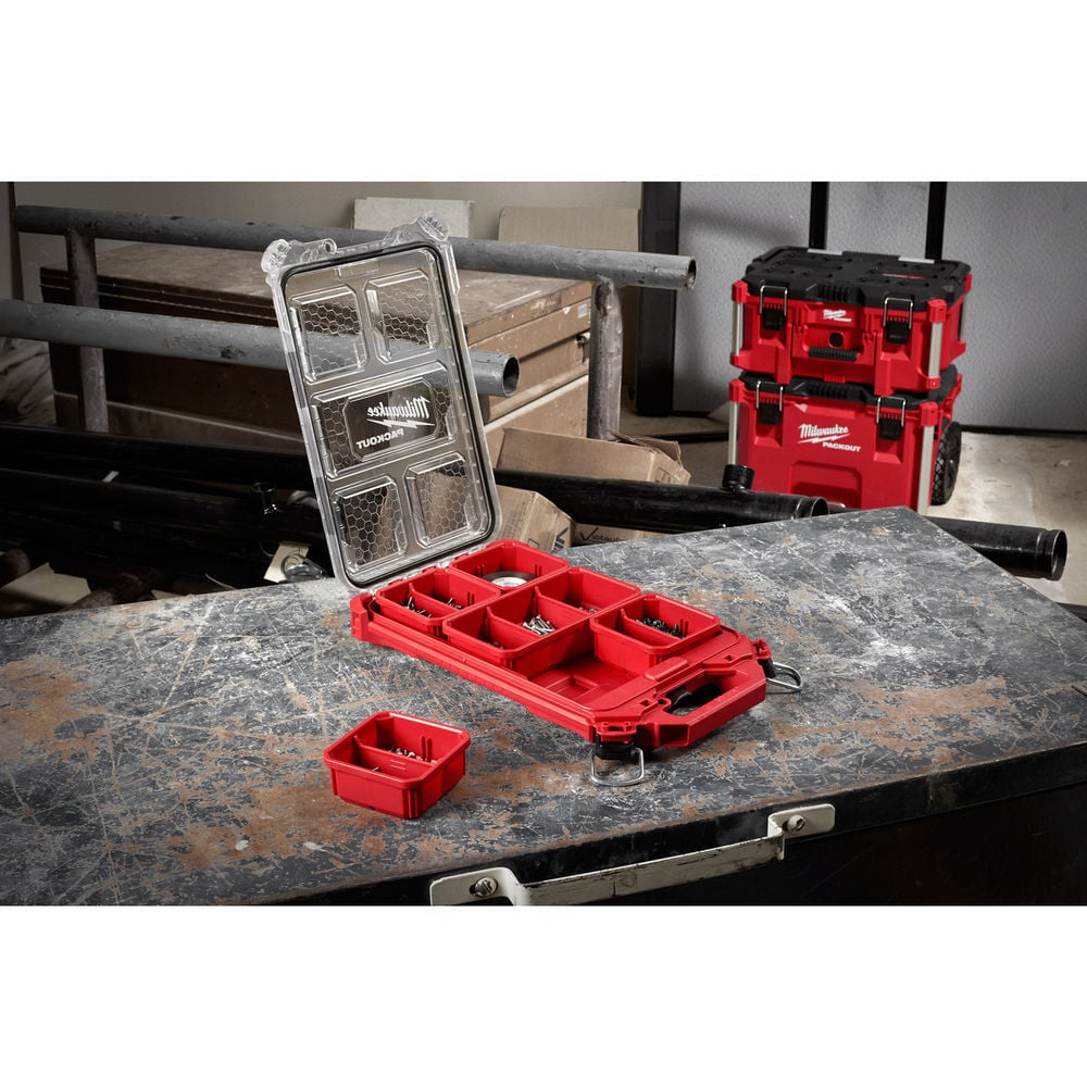 Milwaukee PACKOUT Compact Low-Profile Organizer, large image number 11