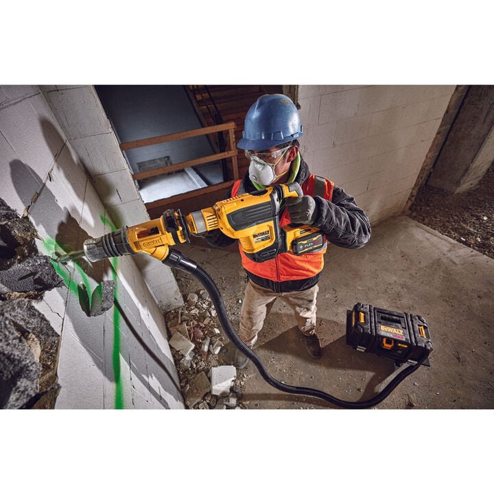 DEWALT 60V MAX 1-3/4in SDS MAX Brushless Combination Rotary Hammer Kit, large image number 8