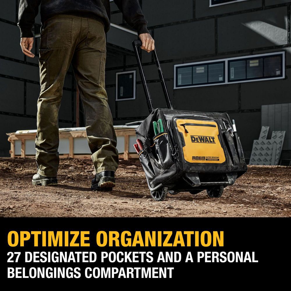 DEWALT 18 Rolling Tool Bag, large image number 3