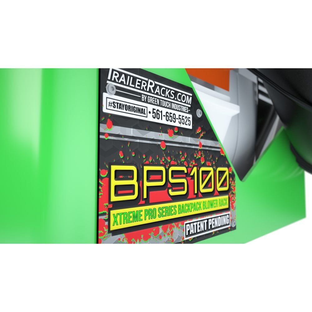 Green Touch Xtreme Pro Series Lockable Backpack Blower Rack, large image number 7
