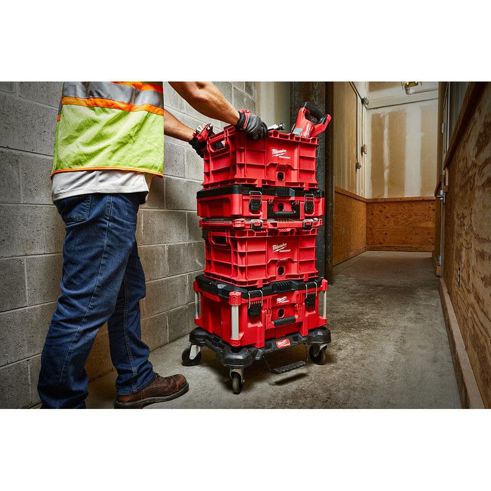 Milwaukee packout shop milk crate