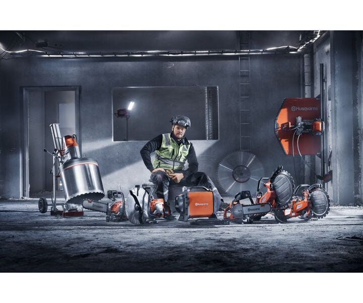 Husqvarna Construction K 7000 Ring 5.5kW 14 Inch Electric Power Cutter Body Only Reconditioned, large image number 10
