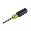 Klein Tools Multi-Bit Screwdriver/Nut Driver 5-in-1 Phillips, Slotted Bits, small image number 1
