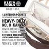 Klein Tools 16in Deluxe Canvas Tool Bag, small image number 2