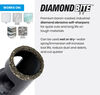 Spyder 1-3/8 Inch Diamond Edge Hole Saw, 1/4 Inch Hex Arbor, Glass/Tile/Stone, small image number 5