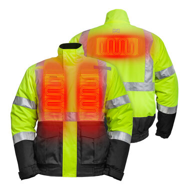Mobile Warming Men's 7.4V High-Vis Heated Jacket, swatch