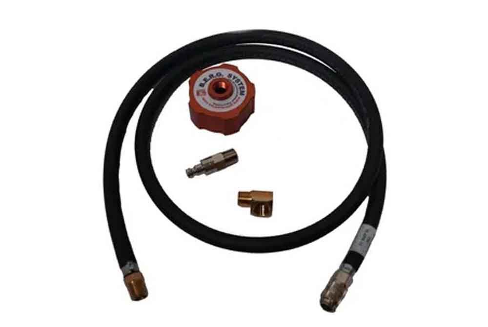 Bergs System Extended Run Generator Fuel BERG I Single System (Tank Hose & Cap Kit); Works with 1,000/2,200I & Powerhorse 2,000, large image number 2