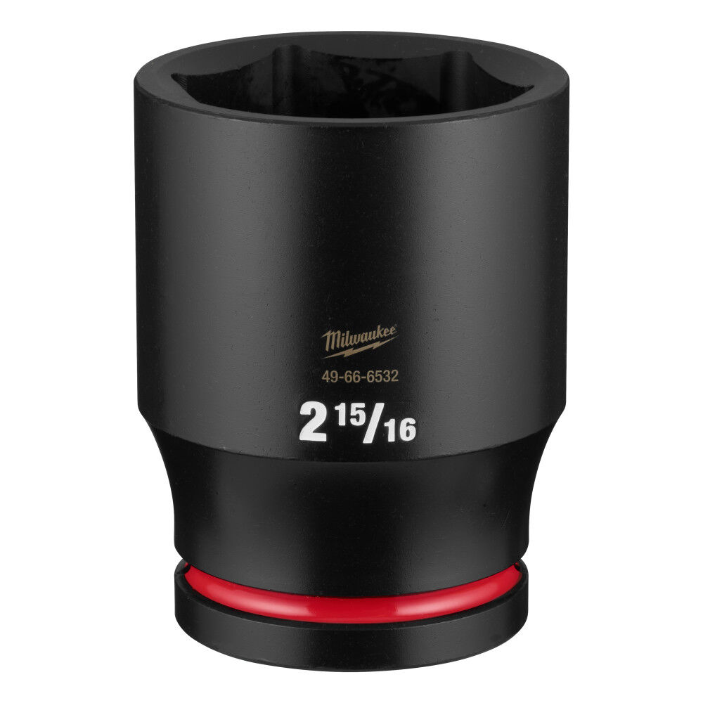 Milwaukee SHOCKWAVE Impact Duty 1 Inch Drive 2-15/16 Inch Deep 6 Point Socket - 49-66-6532