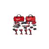 Milwaukee M18 7-Tool Combo Kit, (2) High Output XC6.0 Battery Pack Bundle, small image number 3