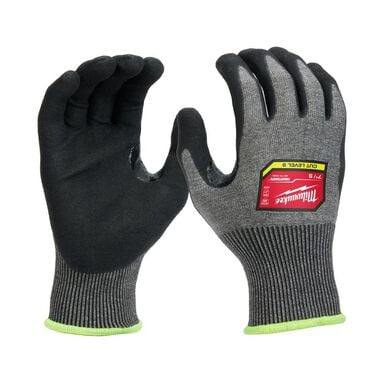 Milwaukee Cut Level 9 Nitrile Gloves High Dexterity Dipped