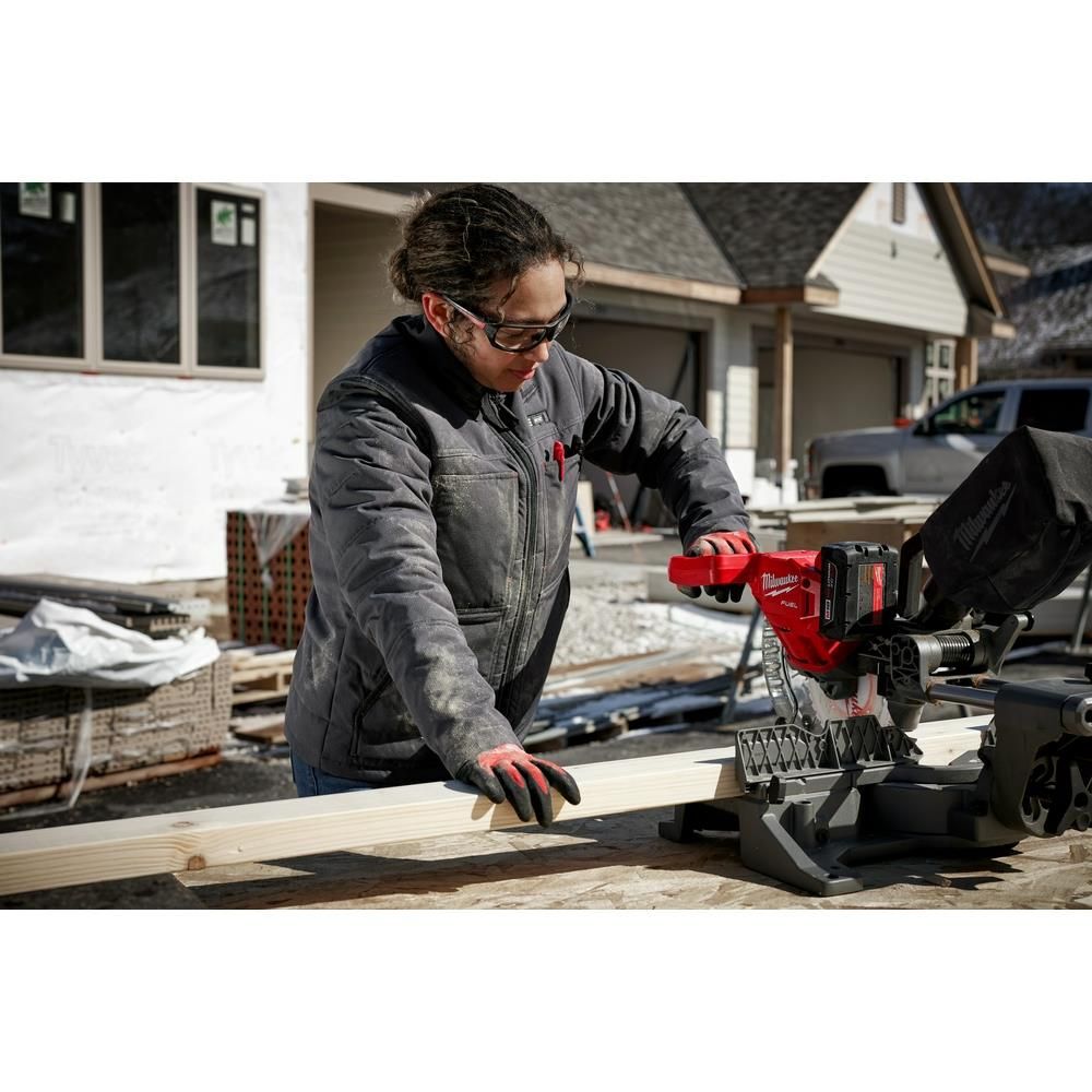 Milwaukee M12 Womens Heated AXIS Jacket Kit Gray 2X, large image number 10