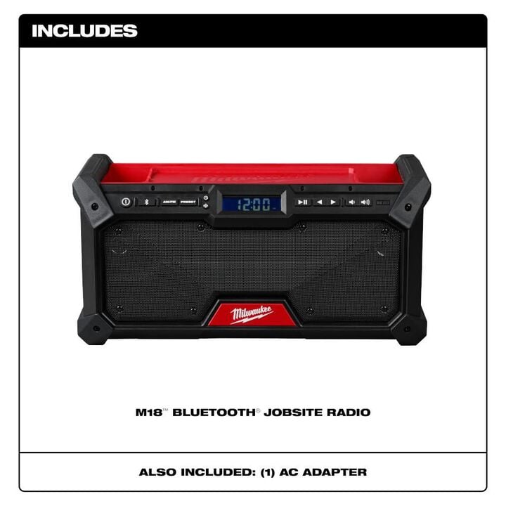 Milwaukee M18 Bluetooth Jobsite Radio Bare Tool, large image number 1