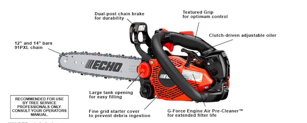 Echo 14 In. Bar Chainsaw CS 2511T 14 Acme Tools