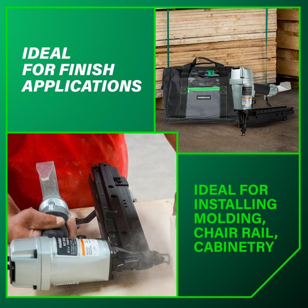 Metabo HPT 2-1/2in 16-Gauge Pro Finish Nailer, large image number 3