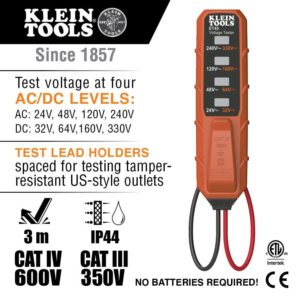 Klein Tools Multimeter Electrical Test Kit, large image number 3