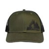 Stihl Sasquatch Snapback Hat Moss and Black OSFM, small image number 1