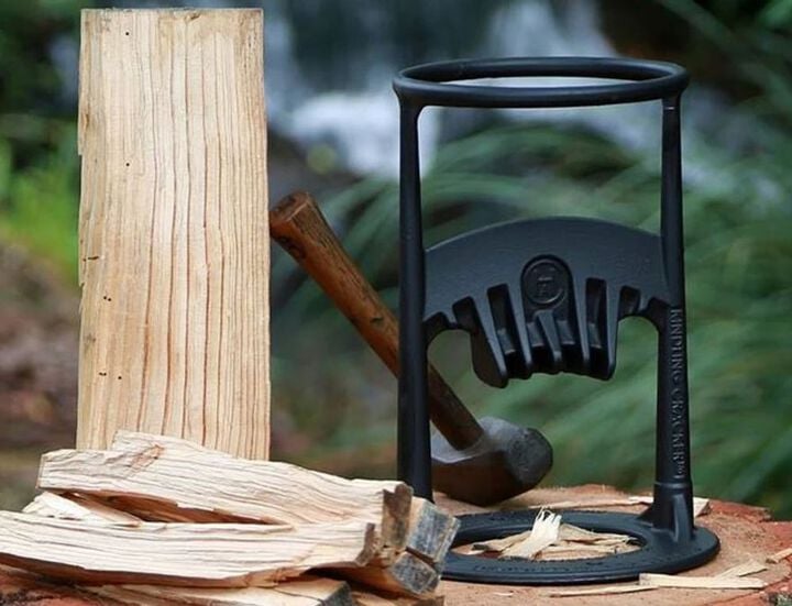 Kindling Cracker High Quality Manual Cast Iron Original Firewood Splitter, large image number 1