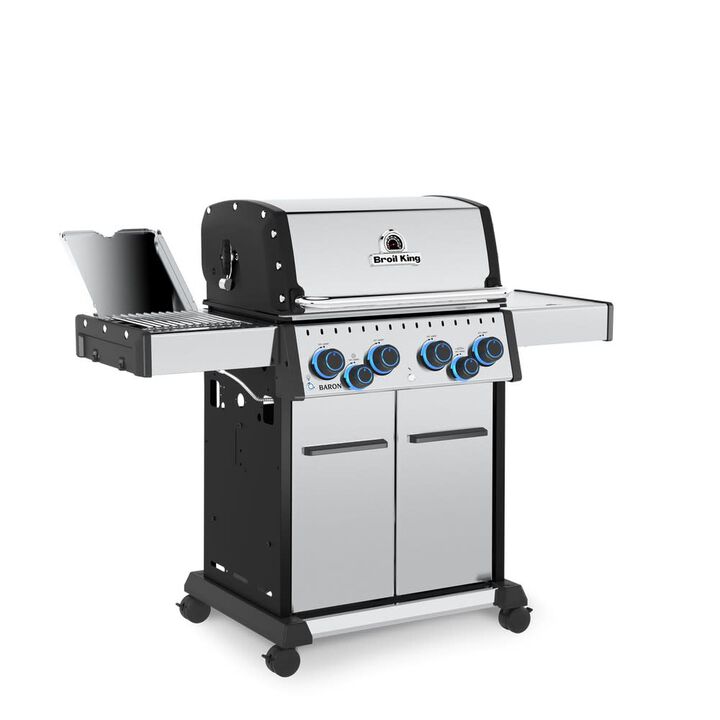 Broil King Baron S 490 Pro IR 4-Burner Natural Gas Grill, large image number 4