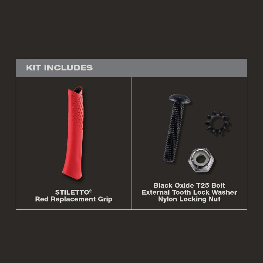 Stiletto Red Replacement Grip, large image number 2