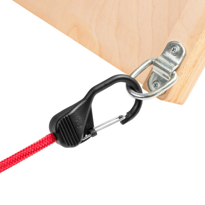 Nite Ize SlideLock Carabiner Bungee 24in Red, large image number 4