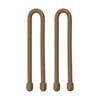 Nite Ize Gear Tie Reusable Rubber Twist Tie 6in 2pk Coyote, small image number 4