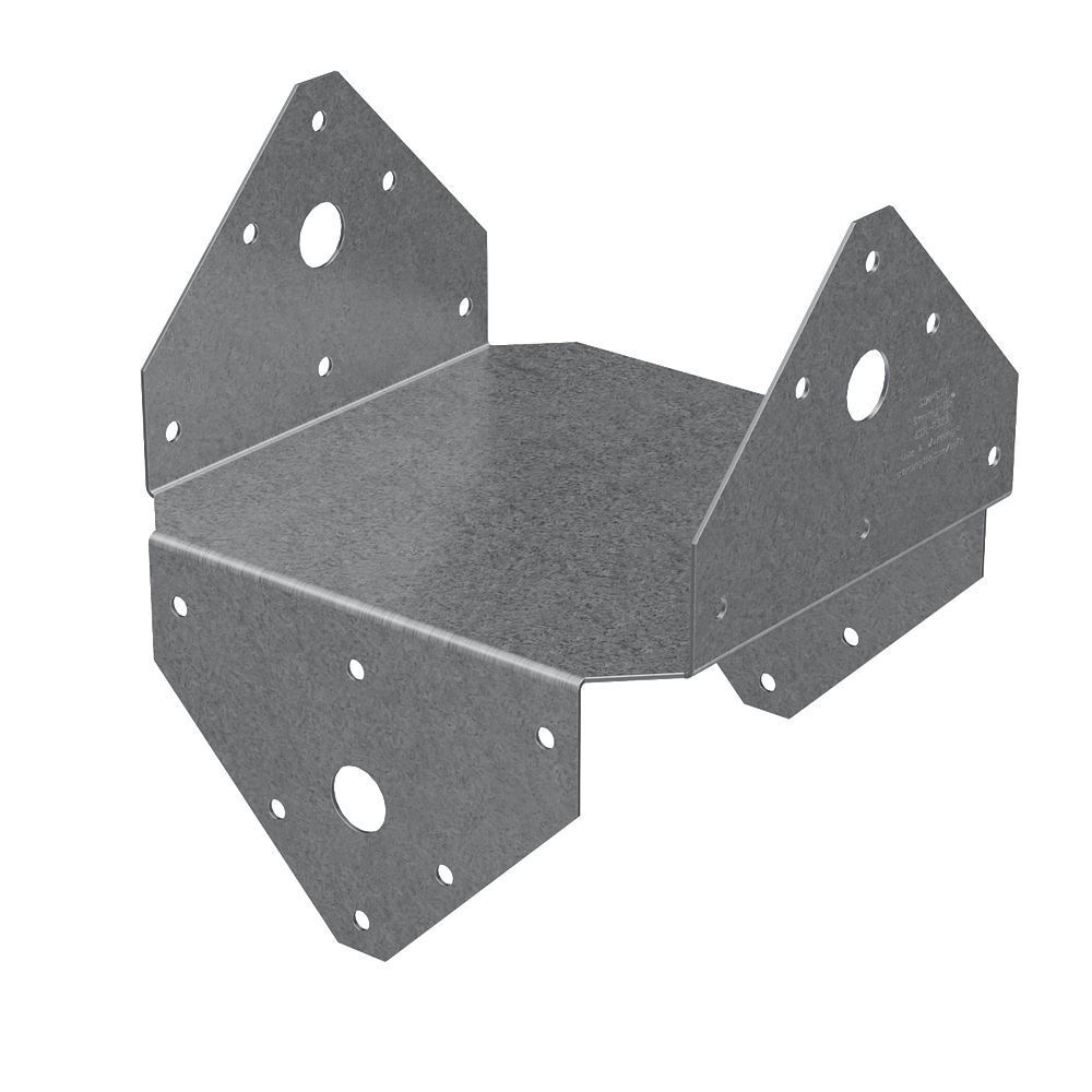 Simpson Strong-Tie 18 Gauge 6x ZMAX Coating BC Light-Gauge Material Post Cap, large image number 2
