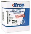 Kreg 2in #8 CRS WH Blue-Kote Pocket Screw - 250ct, small