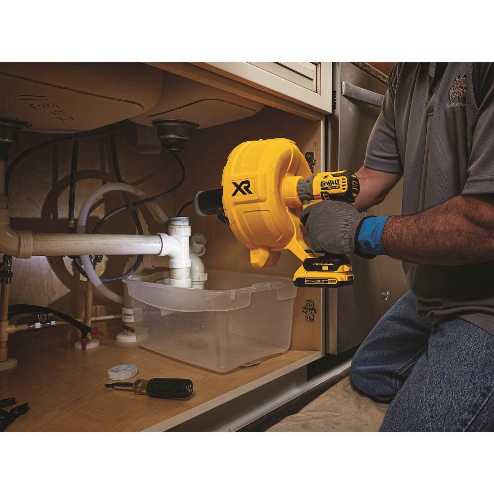 DEWALT 20V MAX XR Brushless Drain Snake Kit DCD200D1 Acme Tools
