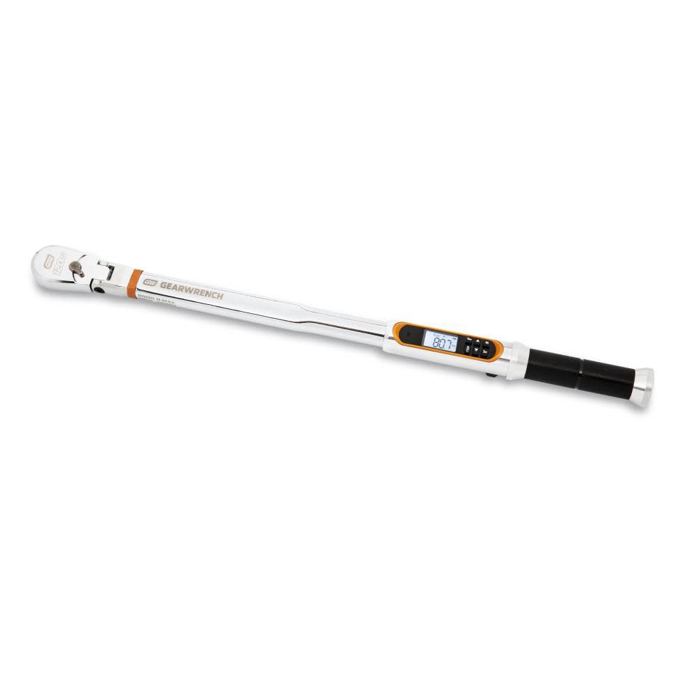 jtwm◆A5 GEARWRENCH 120XP 1/2 Inch Drive Flex Head Electronic Torque