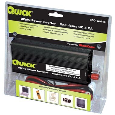 Quick Cable 600 Watt Modified Sine Wave Inverter, large image number 0