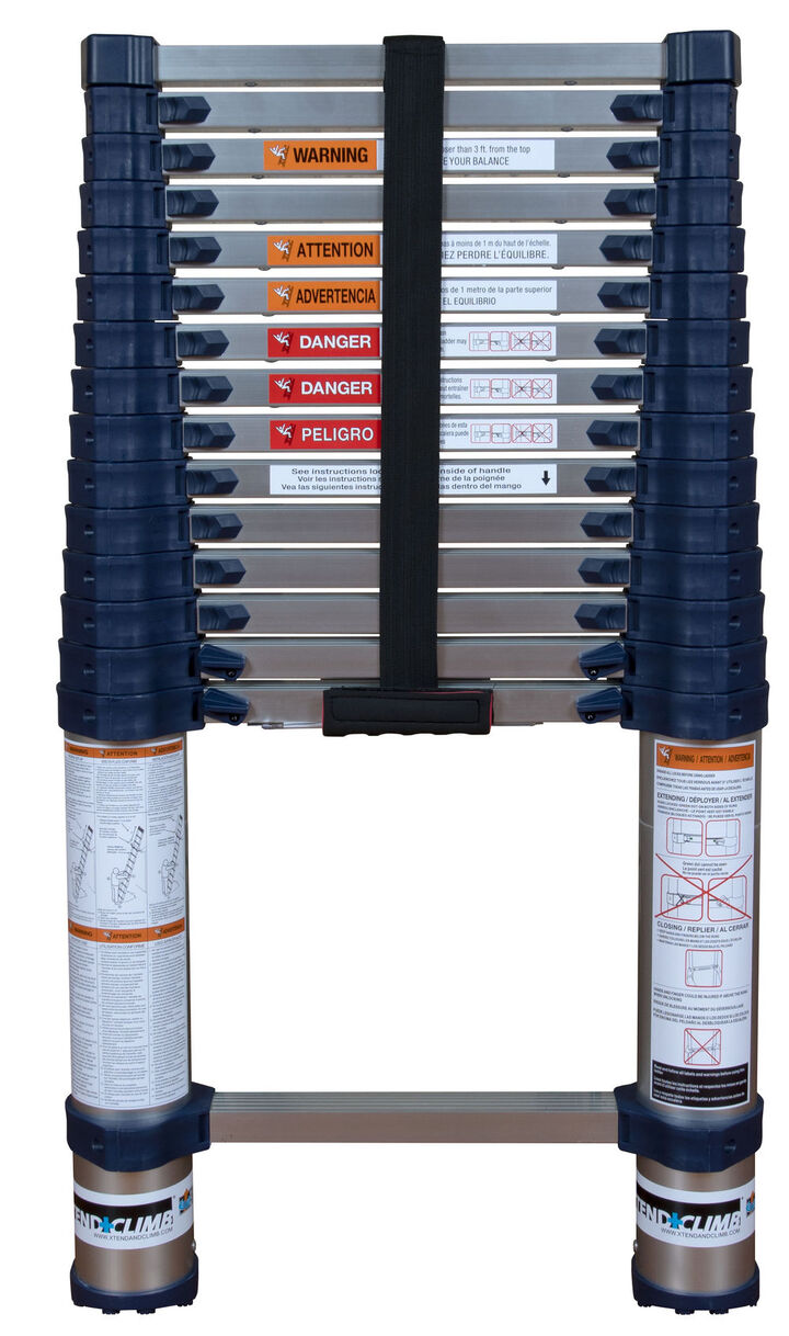 Xtend and Climb Pro Series 15.5' Telescoping Ladder, large image number 2