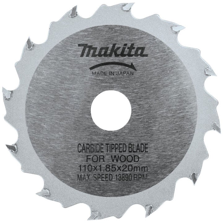 Makita 4-3/8 In. Carbide Tipped Blade, large image number 0