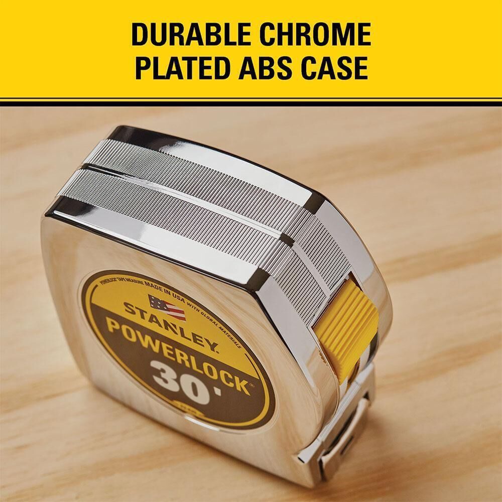 Stanley 30 ft. x 1 in. PowerLock Classic Tape Measure, large image number 7